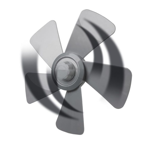 Gulvventilator - BLACK & DECKER - BXEFP40E - 3 hastigheder - automatisk oscillation - justerbar hældning Vit