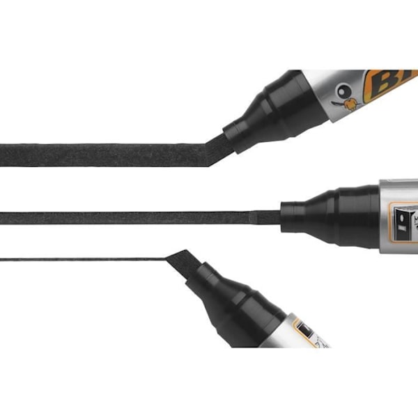 BIC® - BIC® Marking® 2300 x 12 markeræske - Sort blæk Svart