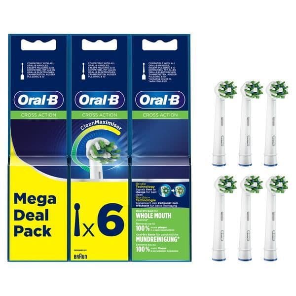 Oral-B CrossAction 2 + 2 + 2 tandbørste