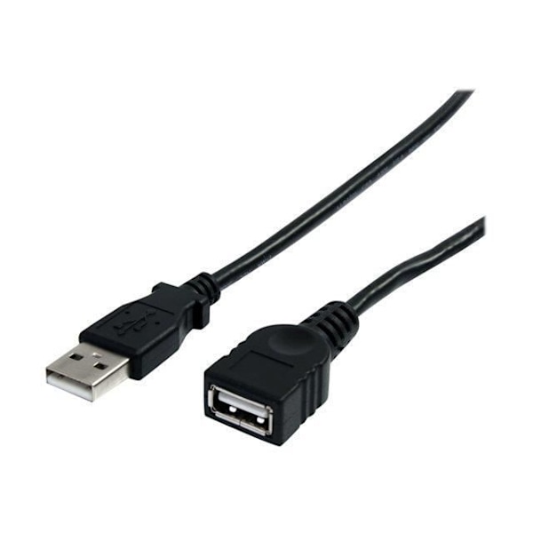 USB 2.0 A - A pidennyskaapeli 90 cm - M/N - USB pidennys - M/N - USBEXTAA3BK