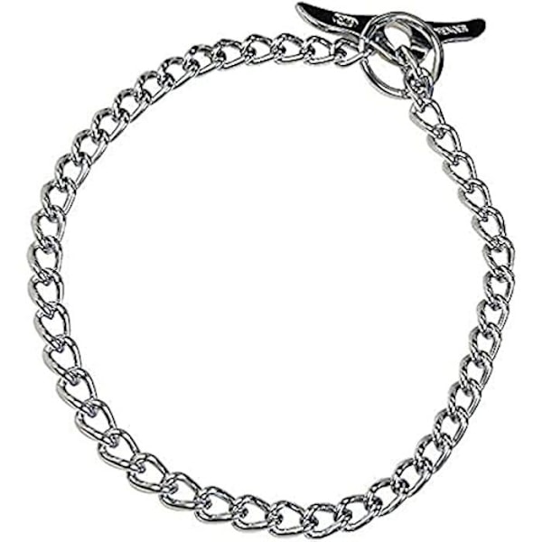 Perhospanta - HERM SPRENGER - Kromiteräs - 3 mm - Koirille enintään 40 kg - Harmaa Anti-hvile krom stål.