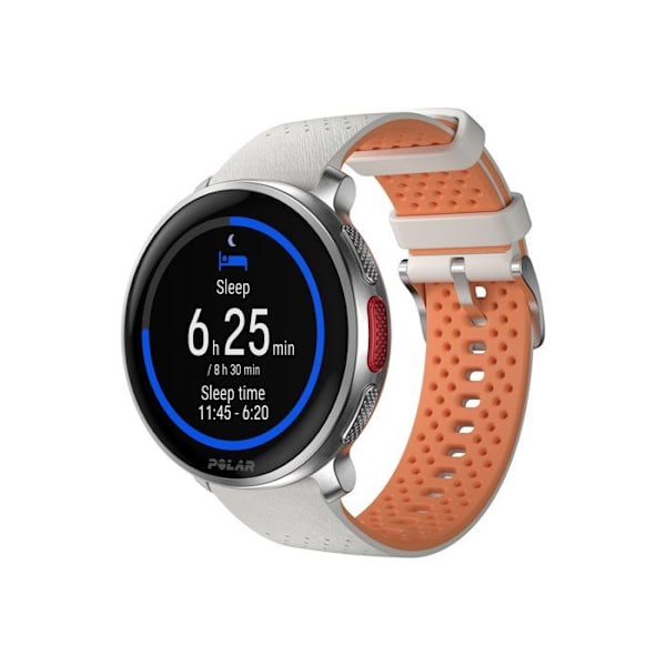 Premium Multisport-smartklocka - Polar - Vantage V3 - Dubbel frekvens GPS - AMOLED-skärm - Batteritid 61h silver-