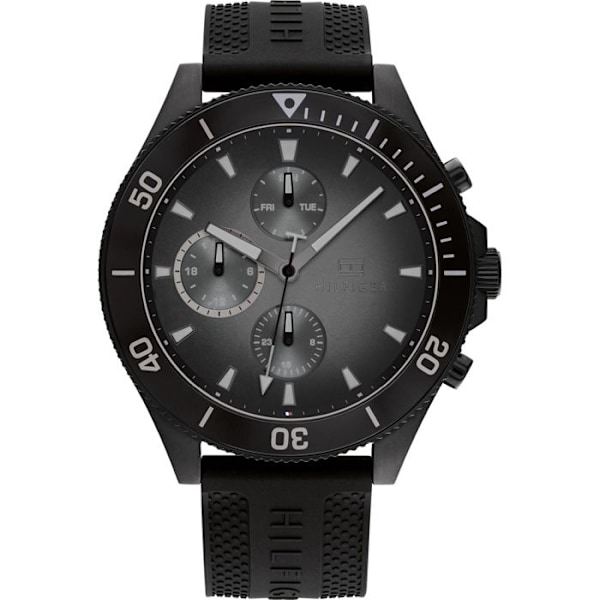 Ur - Tommy Hilfiger - 1791921 - Quartz - Sort - 5 ATM vandtæthed sort