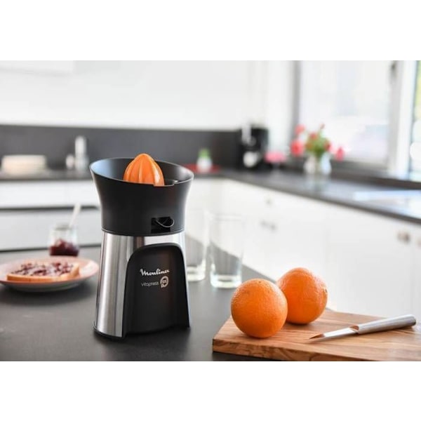 MOULINEX Direct Service citruspresse - Rustfrit stål - 3 kogler