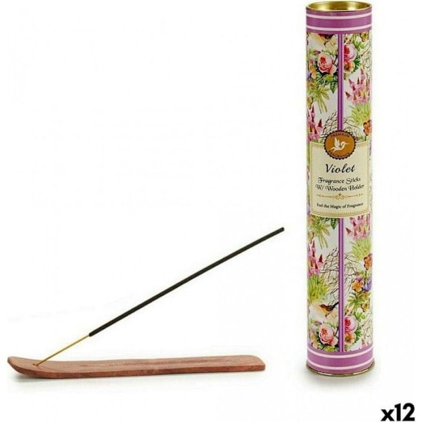 Violet Røgelse Med Støtte (12 Enheder)