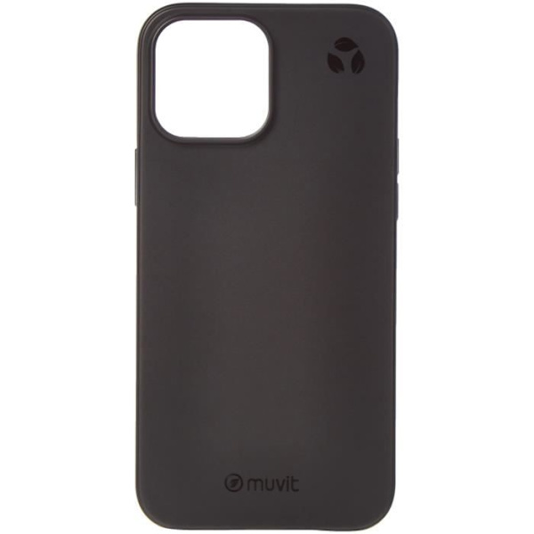 MUVIT VAIHTOON RECYCLETEK SOFT BLACK IPHONE 13 PRO MAX Sort