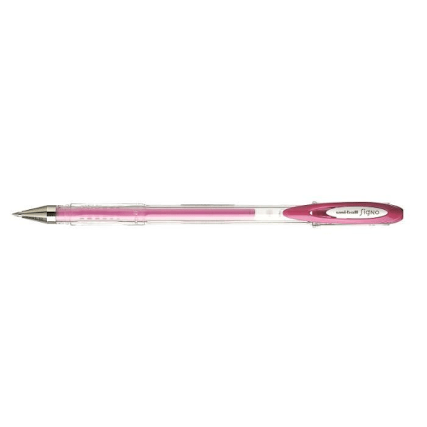 Geelivärinen rollerball - UNIBALL - Signo UM120AC - Keskikokoinen kärki - Pastellin pinkki Pastellrosa
