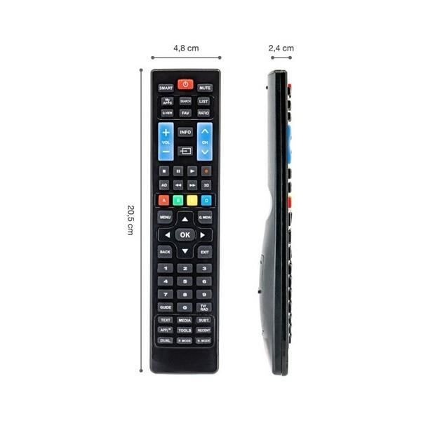 Kaukosäädin Smart TV:lle Ewent EW1575 Black