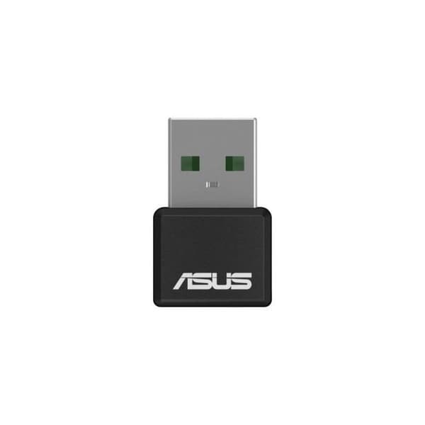 Asus Wifi 6 USB-AX55 Nano Musta ja Hopea