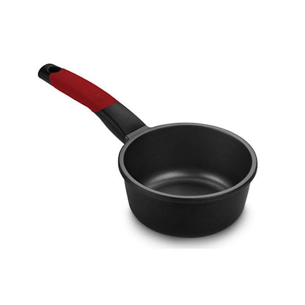 Kastrull - BRA - a413816 - 16 cm - Aluminium och gjutjärn - Grå - Non-stick - Alla värmekällor utom induktion