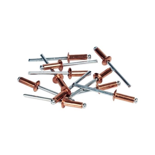 Riveter - Rapid - 5001467 - Aluminium - Kobber - Ø 4,8x12 mm (50 stk) Koppar