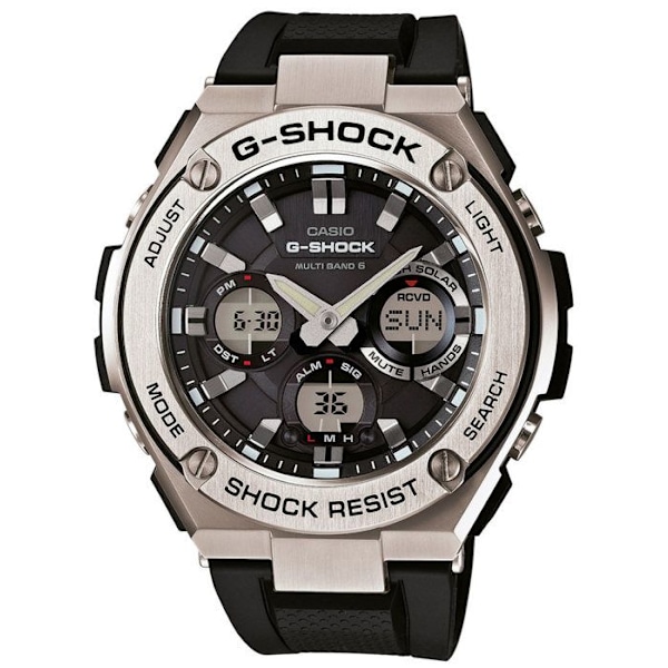 Ur - Casio - GST-W110-1AER - Sort - Resin - Vandtæthed 10 Atm Svart