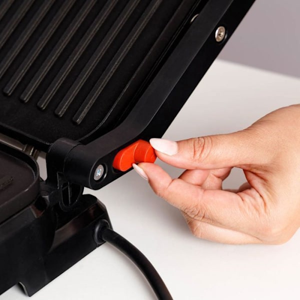 Panini-maker - Taurus - Essential - 2600 W - Non-stick plader - Åbning 180° svart