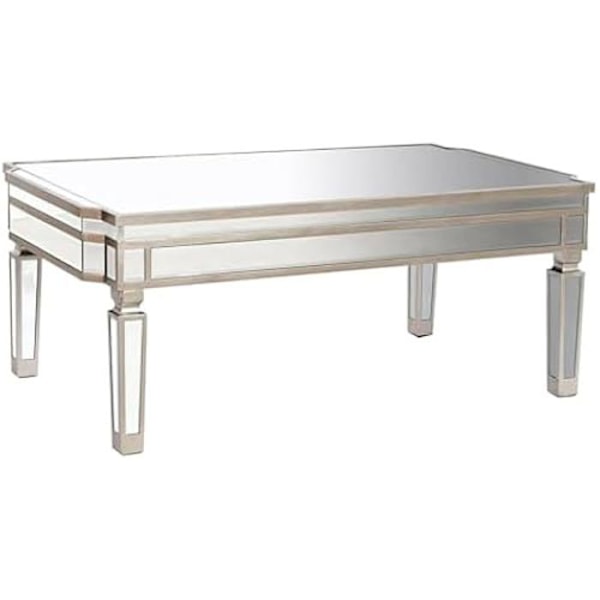 Soffbord - HOME ESPRIT - MDF träspegel - 108 x 61 x 44 cm - Flerfärgad - Rektangulär Flerfärgad