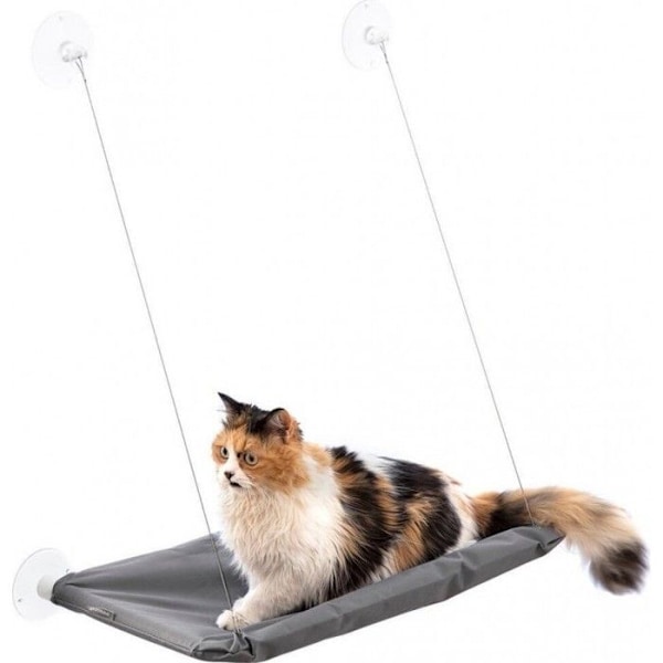 Hängmatta - INNOVAGOODS - Catlax - Grå - 56x38x2,5 cm - 30 kg max Grå