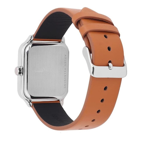Herreur CASIO MTP-M305L-1AVER - Brun Læderrem - Vandafvisende 5 ATM kastanj