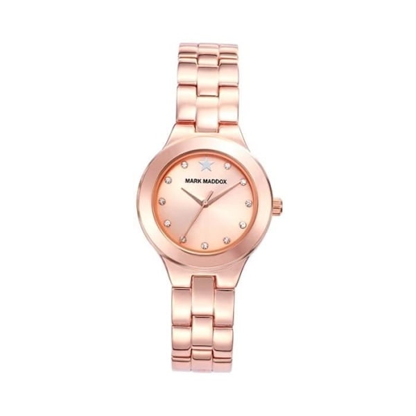 Kello - MARK MADDOX - Malli PINK GOLD MM7010-97 - Ruostumaton teräs - Metalliranneke - 30 mm