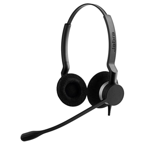 Jabra Biz 2300 QD Duo Sort