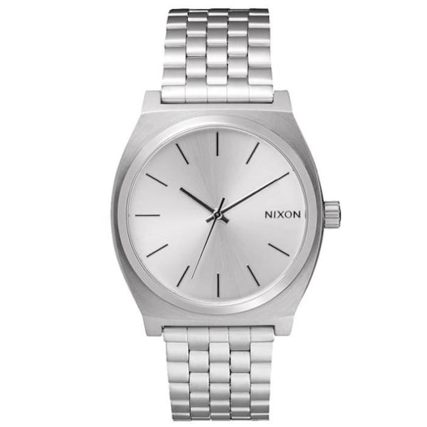 Montre - NIXON - THE TIME TELLER - Sølv - Rustfrit stål - Vandtæthed 10 Atm Pengar