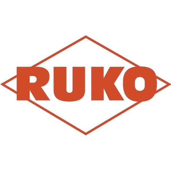 RUKO 101096 HSS Trappet bor Total længde 76 mm skaft med 3 flader 1 stk.