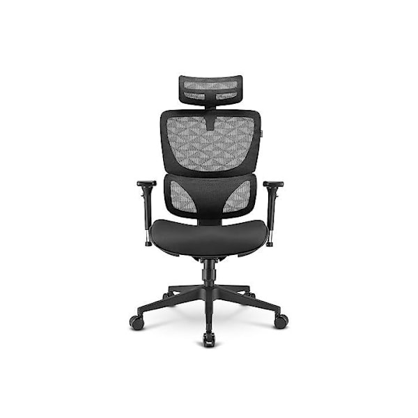 Kontorstol - OfficePal - C30 - Sort - Højdejusterbar - 3D-armlæn Svart