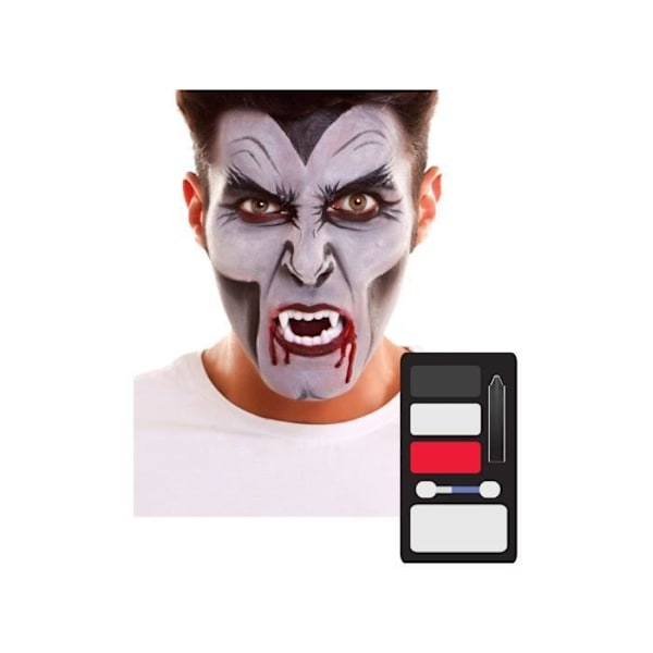 Vampyr Makeup Kit - MY OTHER ME FUN COMPANY, SL. - One Size - Sort - Blandet - Halloween Flerfärgad