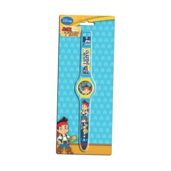Klocka - WALT DISNEY - Mod. JAKE THE PIRATE - Unisex - Blisterförpackning - Vuxen