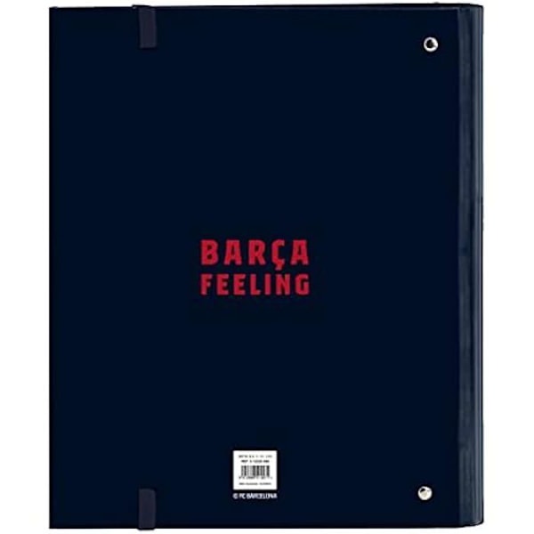 Kuulakärkikynä - SAFTA - F.C. Barcelona - Uudelleen täytettävä - Tummansininen - Keskikokoinen kärki marinblå