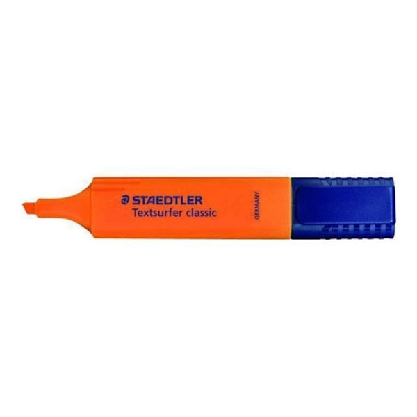 Korostuskynä - STAEDTLER - Textsurfer classic 364 - Punainen - Pigmenttipohjainen muste - Kärki 1-5 mm Röd