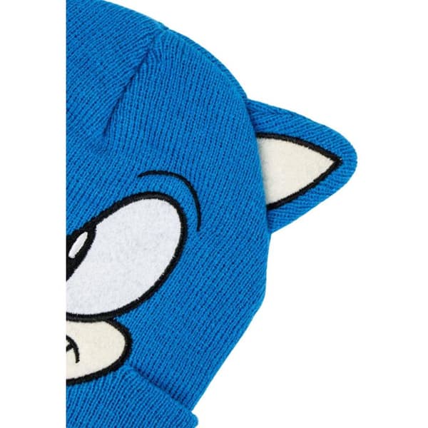 Sæt 2 Stykker - DISNEY - Sonic - Blødt Stof - Åndbart - Holdbart Mørkeblå
