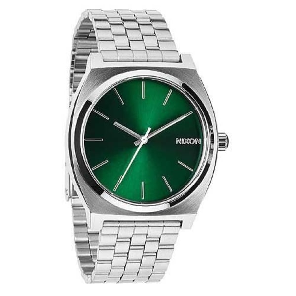Ure - Nixon - Time Teller - Kvarts - Vandtæt 10 Atm - Grøn urskive Grön
