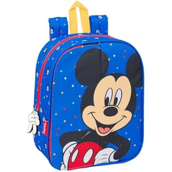 Rygsæk - SAFTA - Mickey Mouse - Tilpasning til vogn - Nem rengøring - Til børn