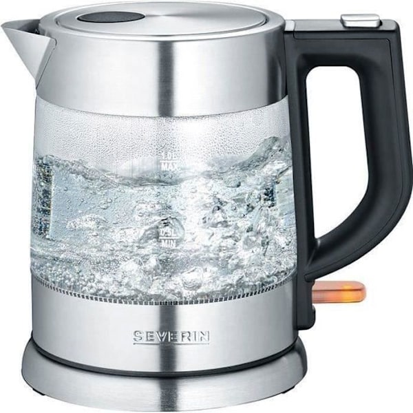 SEVERIN - Kedel - 1 L - 2200W - glas - 360° base - 3468