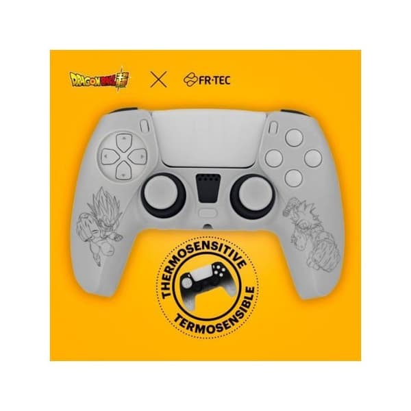 Tilbehørssæt - KUN TIL SPIL - Dragon Ball Super - PS5-controller - Gennemsigtig - 2 års garanti Transparent