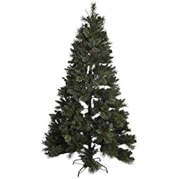 LED julgran DKD Heminredning PVC 100 x 100 x 150 cm - Flerfärgad - Festlig dekoration Flerfärgad