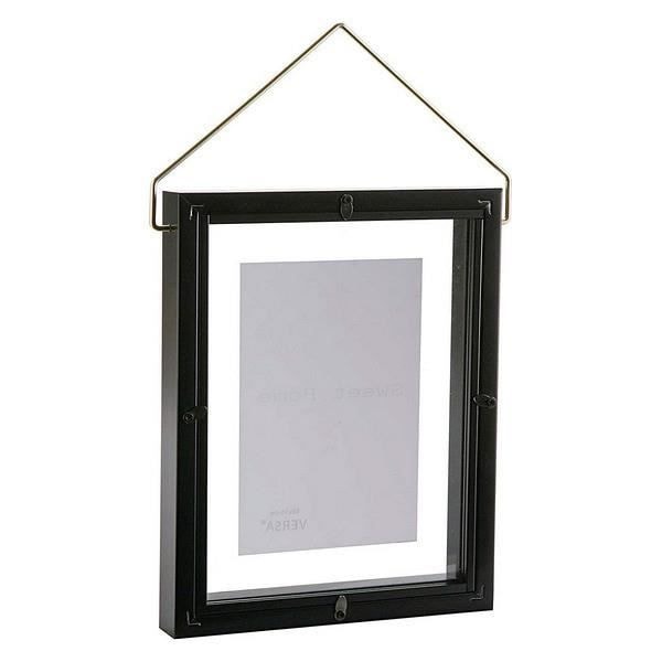 Billede ramme - Diamant - Sort Plast - 13 x 18 cm - Rektangulær - Moderne Svart