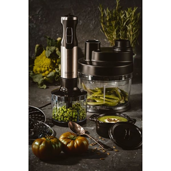 Immersion Blender Set, Multifunktionshackare, Visp, 3 i 1, Camry CR4623 1600W 33950 Rostfritt stål