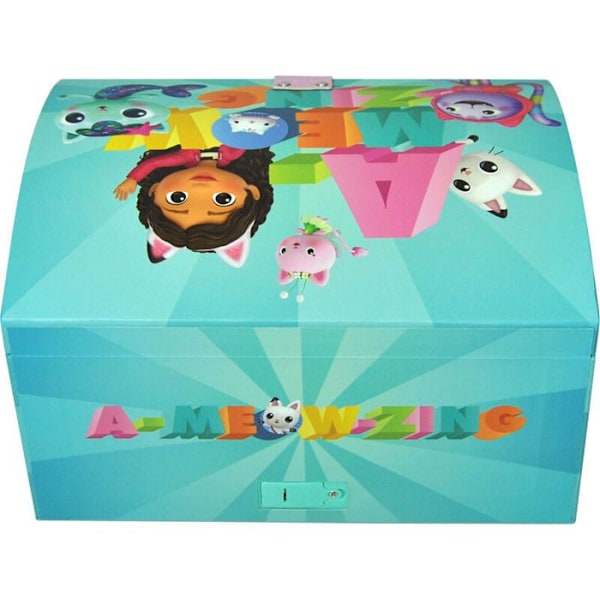 Smyckeslåda - Kids Licensing - Gabbys Dockhus - Turkos - Barn - Flicka turkos