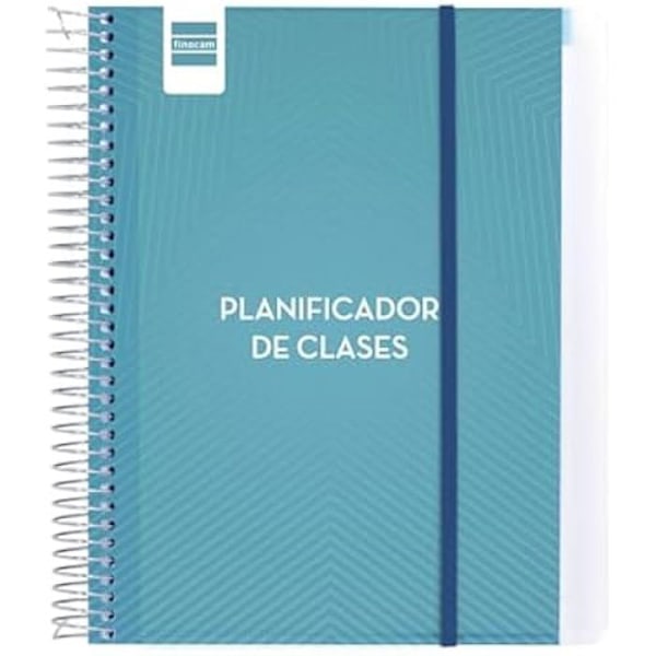 Finocam – espanjan opettajan päivittäinen tuntisuunnitelma, arkin koko 4° (155 x 212 mm)