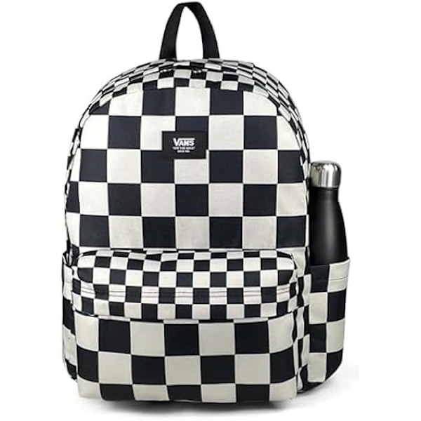 Rygsæk - VANS - Old Skool - Sort/Oat Check - 22L - Vintage Style Svart/havre