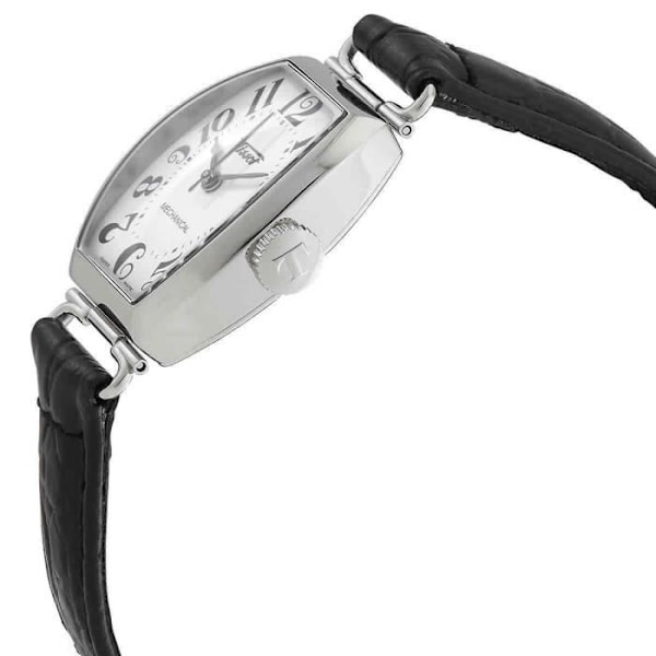 Tissot Ur - Kvinder - T1281611601200 - Sort Læder - 3 Atm - Mekanisk - Safirglas - Analogisk Svart