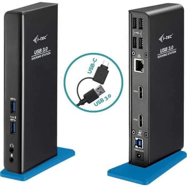 i-tec - USB 3.0 / USB-C -tietokoneiden telakointiasema