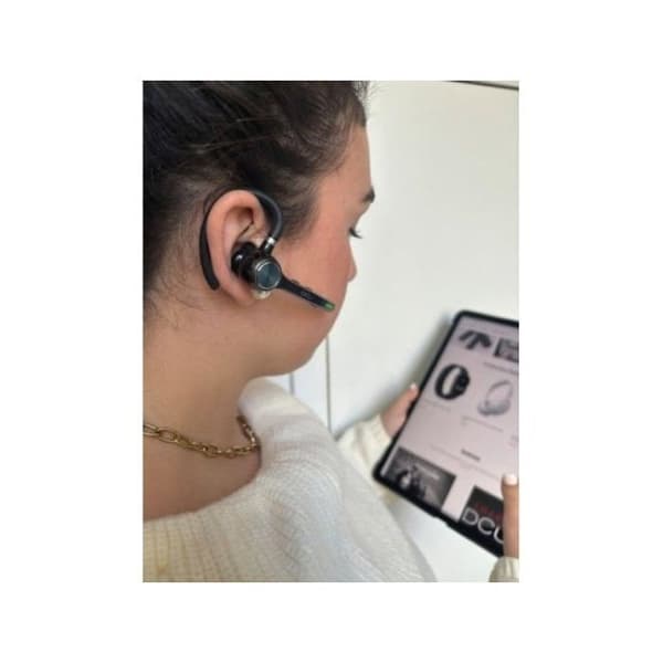 Action Pro Mono Bluetooth 5.0 hovedtelefoner - DCU TECNOLOGIC - Dobbelt forbindelse - Langtidsholdbart batteri