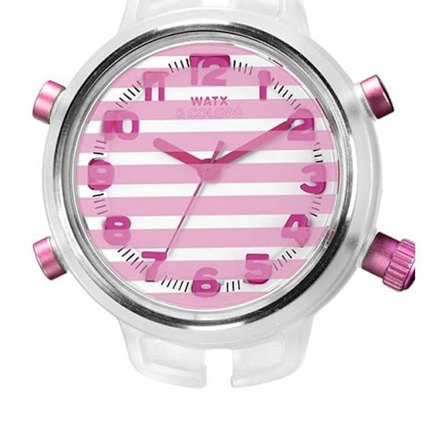 Kello - WATX&COLORS - BIG BEN RWA1409 - Kvarts - Analoginen - Yhdistetty - Vaaleanpunainen