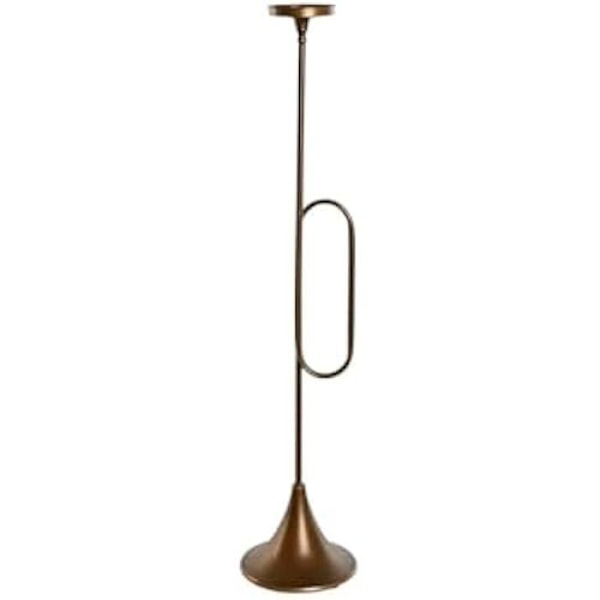 Lysestage - HOME ESPRIT - Flerfarvet - Metal - 21 x 21 x 98 cm - Dekorative genstande Flerfärgad