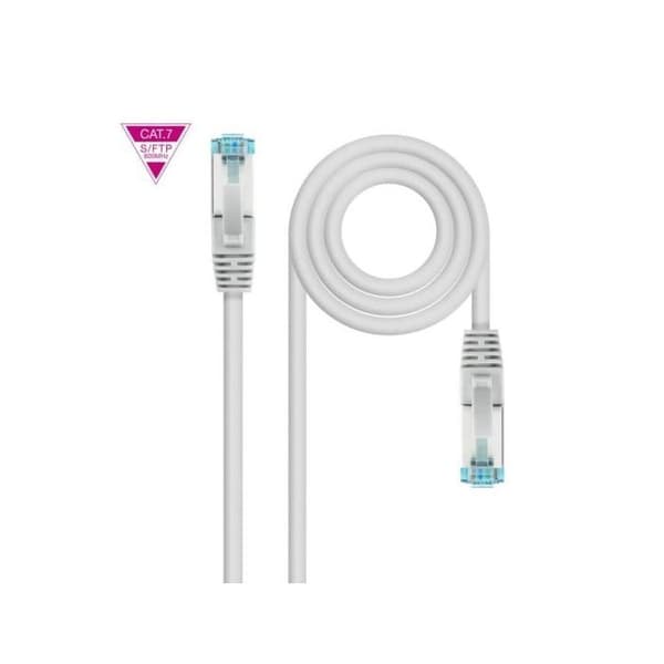 Netværkskabel - NANOCABLE - 7 S-FTP - 25 m - Beskyttelse mod interferens - CAT6 - 10 Gbps