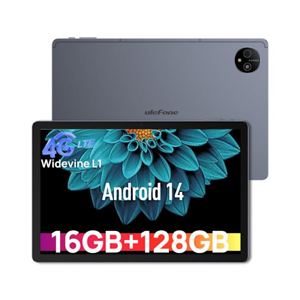 Tabletti - ULEFONE - TAB A11 PRO - 8 Gt RAM - 256 Gt Tallennustilaa - Harmaa