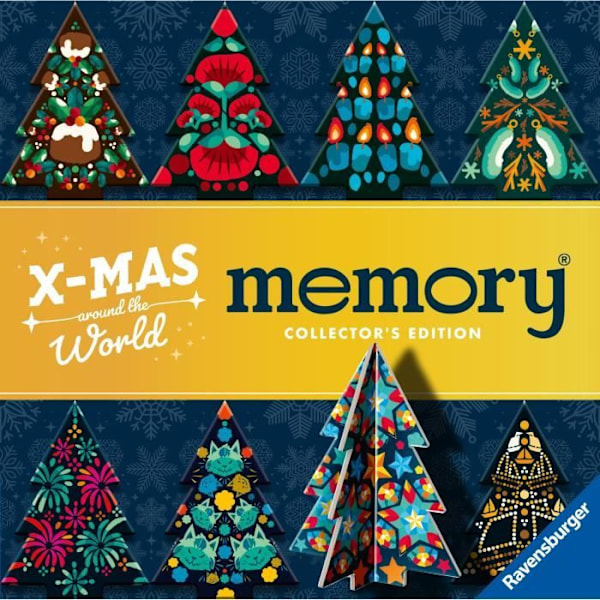 Ravensburger - Collectors' memory®Jul - Et første edukativt spil, der kombinerer observation, association og hukommelse - Fra 6 år - 22350 Flerfarvet