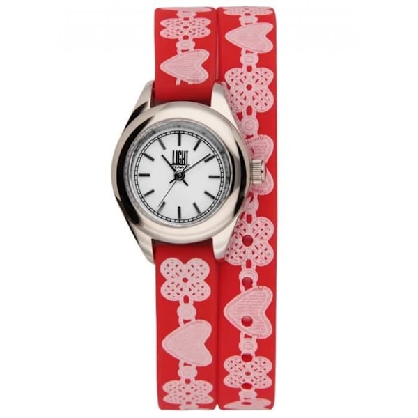 Dameur - LIGHT TIME - L162C - Kvarts - Silikone - Vandmodstand 3 ATM