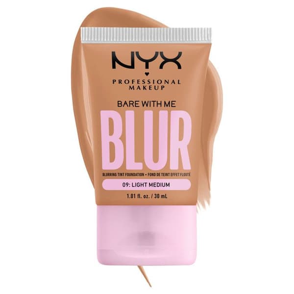 NYX Professional Makeup Bare With Me Foundation LIGHT MEDIUM LYS MELLEMMEDIUM